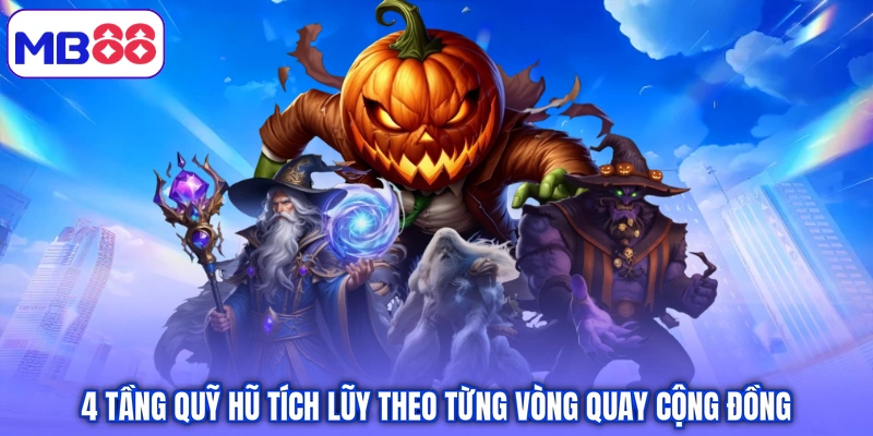 4 tầng quỹ hũ tích lũy theo từng vòng quay cộng đồng