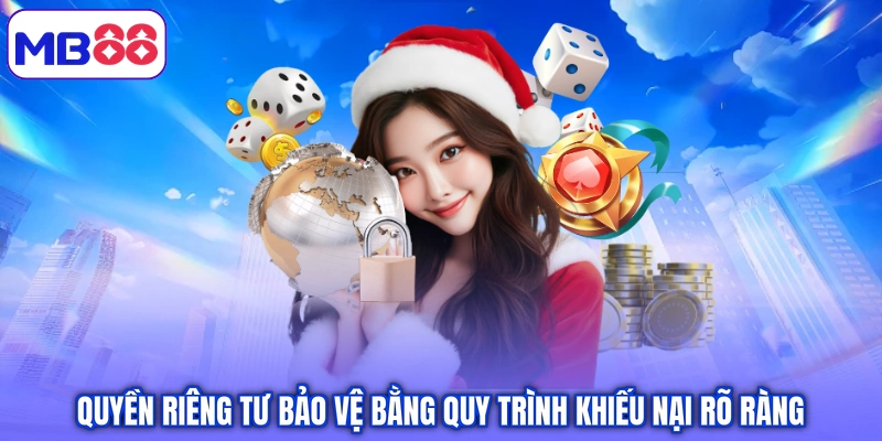 Quyền riêng tư bảo vệ bằng quy trình khiếu nại rõ ràng